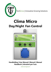 TechGrow Clima Micro Manual Del Usuario