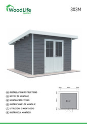 WoodLife Garden 3X3M Instrucciones De Montaje