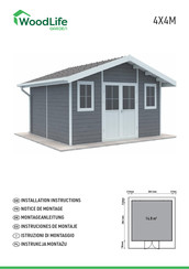 WoodLife Garden 4X4M Instrucciones De Montaje