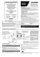 Sylvania SRT2219B Manual Del Usuario