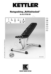 Kettler 07708-500 Manual Del Usuario