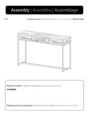 Southern Enterprises CK1004803 Instrucciones De Montaje