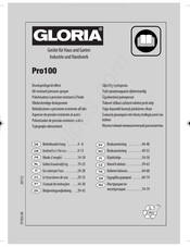 Gloria Pro100 Instrucciones De Uso