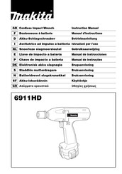 Makita 6911HD Manual De Instrucciones