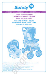 Safety 1st Jaunt Travel System Guia Del Usuario