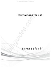 Sonic expresslink 3 Instrucciones De Uso