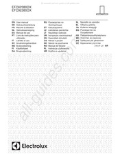 Electrolux EFC62380OX Manual De Uso