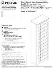 Prepac USR-0009-1 Instrucciones De Armado