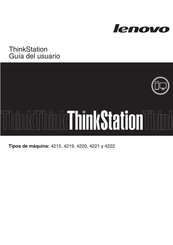 Lenovo ThinkStation 4222 Guia Del Usuario