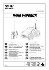 Nikko NANO VAPORIZR Manual De Usaro