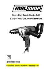 Toolshop 241-9934 Manual De Seguridad Y Operacion