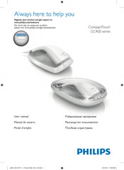 Philips CompactTouch GC400 serie Manual Del Usuario