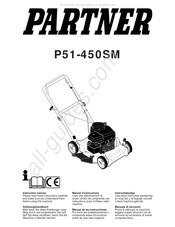 Partner P51-450SM Manual De Las Instrucciones