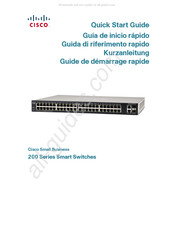 Cisco 200 Serie Guia De Inicio Rapido