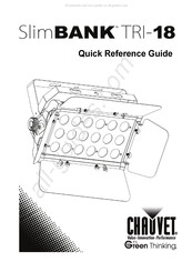 Chauvet SlimBANK Tri-18 Guía De Referencia Rápida