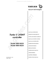 Varian 969-9524 Manual De Instrucciones