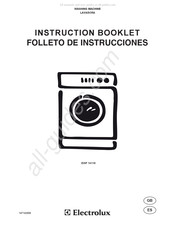 Electrolux EWF 14118 Folleto De Instrucciones