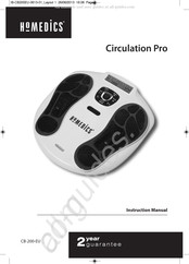 HoMedics Circulation Pro CB-200-EU Manual De Instrucciones