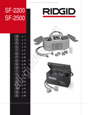 Ridgid SF-2200 Manual De Instrucciones