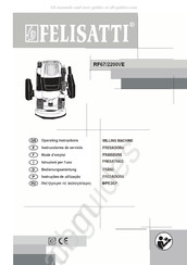 Felisatti RF67/2200VE Instrucciones De Servicio