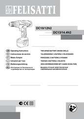 Felisatti DC13/14.4N2 Instrucciones De Servicio