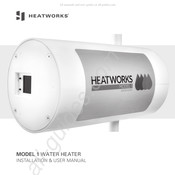 Heatworks MODEL 1 Manual Del Usuario