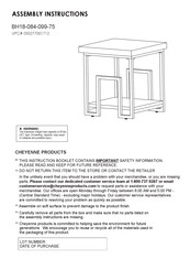 Better Homes and Gardens BH18-084-099-75 Instrucciones De Montaje