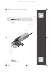 Fein WSS 12-125 Manual Del Usuario