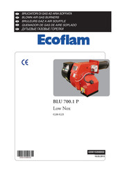 Ecoflam BLU 700.1 P Manual Del Usuario