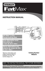 Stanley FatMax FMC670 Manual De Instrucciones