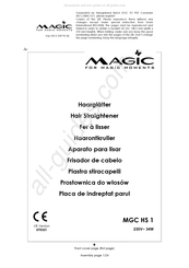 Magic MGC HS 1 Manual Del Usuario