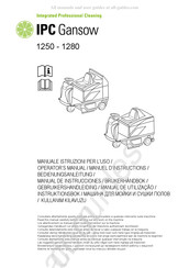 IPC Gansow 1250 Manual De Instrucciones