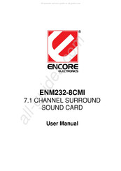 Encore electronics ENM232-8CMI Manual Del Usuario