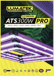 Lumatek ATS300W PRO Manual De Instrucciones