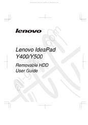 Lenovo IdeaPad Y500 Guia Del Usuario