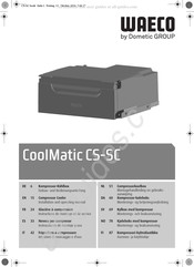 Dometic GROUP Waeco CoolMatic SC Instrucciones De Montaje Y Uso