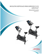 LifeFitness LIFECYCLE C1 Manual Del Usuario