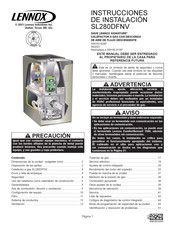 Lennox SL280DFNV Serie Instrucciones De Instalación