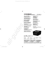 TZS First AUSTRIA FA-2421-5 Manual De Instrucciones