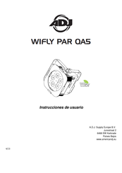 ADJ WIFLY PAR QA5 Instrucciones De Usuario