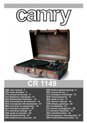 camry CR 1149 Manual Del Usuario