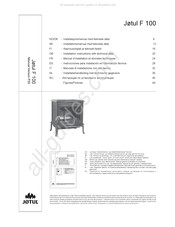 Jøtul F 100 Instrucciones Para Instalación En Informacion Tecnica