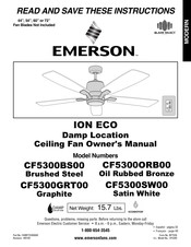 Emerson ION ECO CF5300GRT00 El Manual Del Propietario