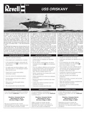 REVELL USS ORISKANY Instrucciones De Montaje