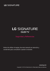 LG OLED77W9PLA.AEU Manual De Instrucciones