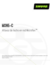 Shure Microflex MXN5-C Manual De Instrucciones