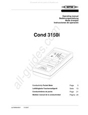 wtw Cond 3150i Instrucciones De Operación