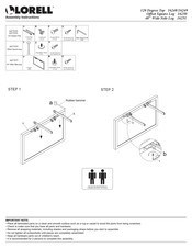 Lorell 16248 Manual De Instrucciones