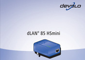 Devolo dLAN 85 HSmini Manual Del Usuario