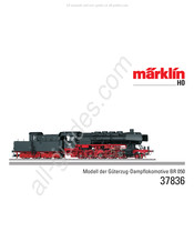 marklin 37836 Manual De Instrucciones